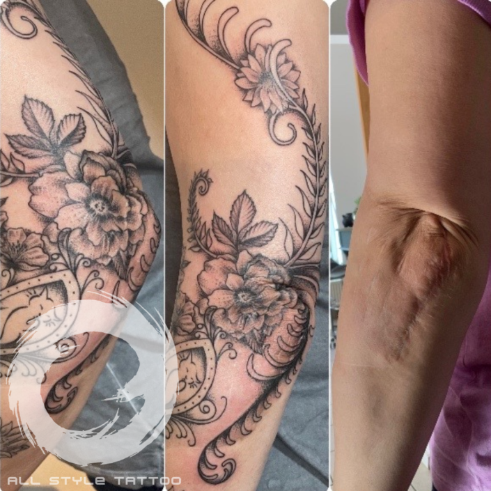 Tattoo auf Narbe allstyle tattoo werneuchen