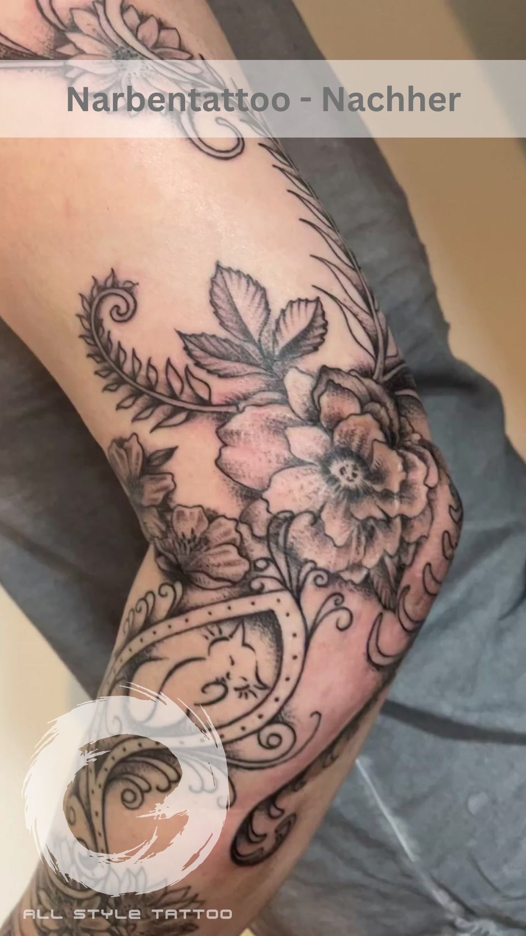 Narben Cover-up All Style Tattoo Werneuchen